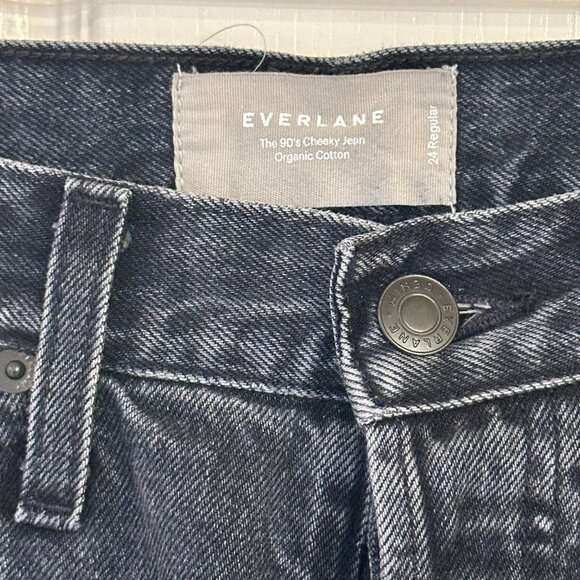 Everlane - Washed Black - The ’90s Cheeky Jean - 24 Regular - Picture 4 of 7